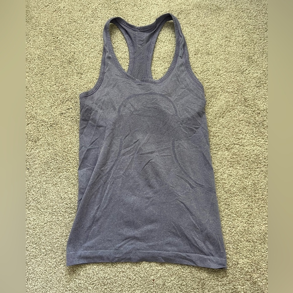 Lululemon purple swiftly tech racer back tank